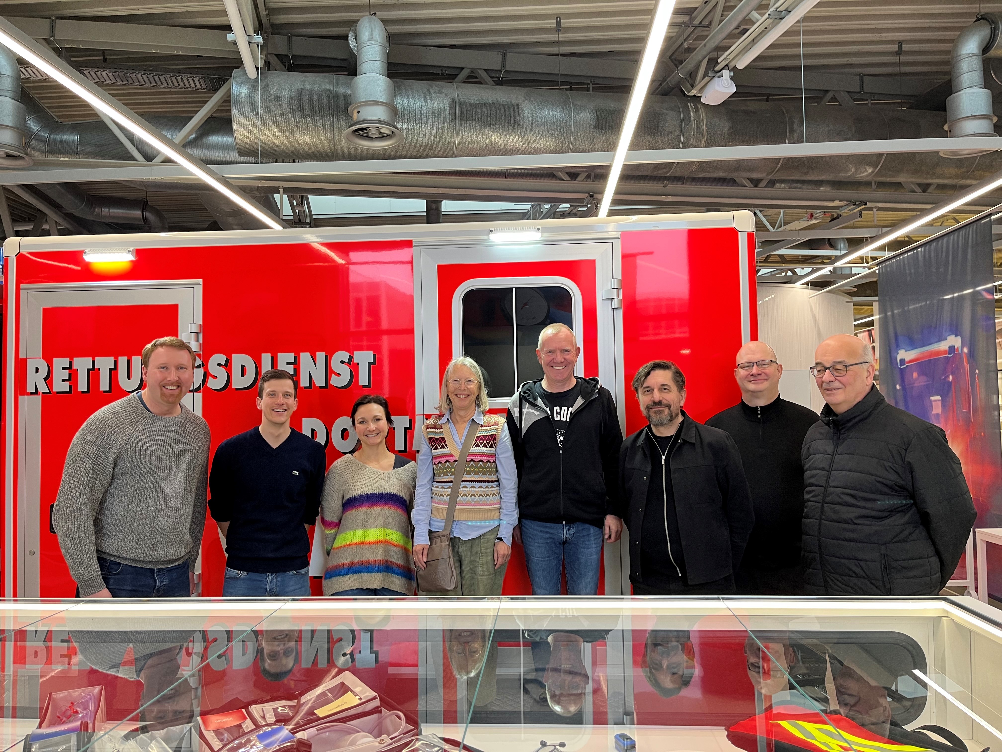 verweist auf: Rückblick und Ausblick auf die gemeinsame Arbeit der Fokusgruppe 1 Fokusgruppe 1 besucht gemeinsam die Ausstellung "Heilen und Pflegen" in der DASA Arbeitsweltausstellung (verweist auf: Rückblick und Ausblick auf die gemeinsame Arbeit der Fokusgruppe 1)
