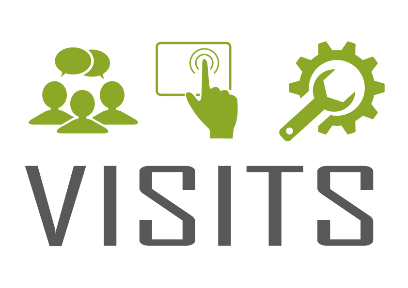 Logo des Projektes VISITS Logo des Projektes VISITS