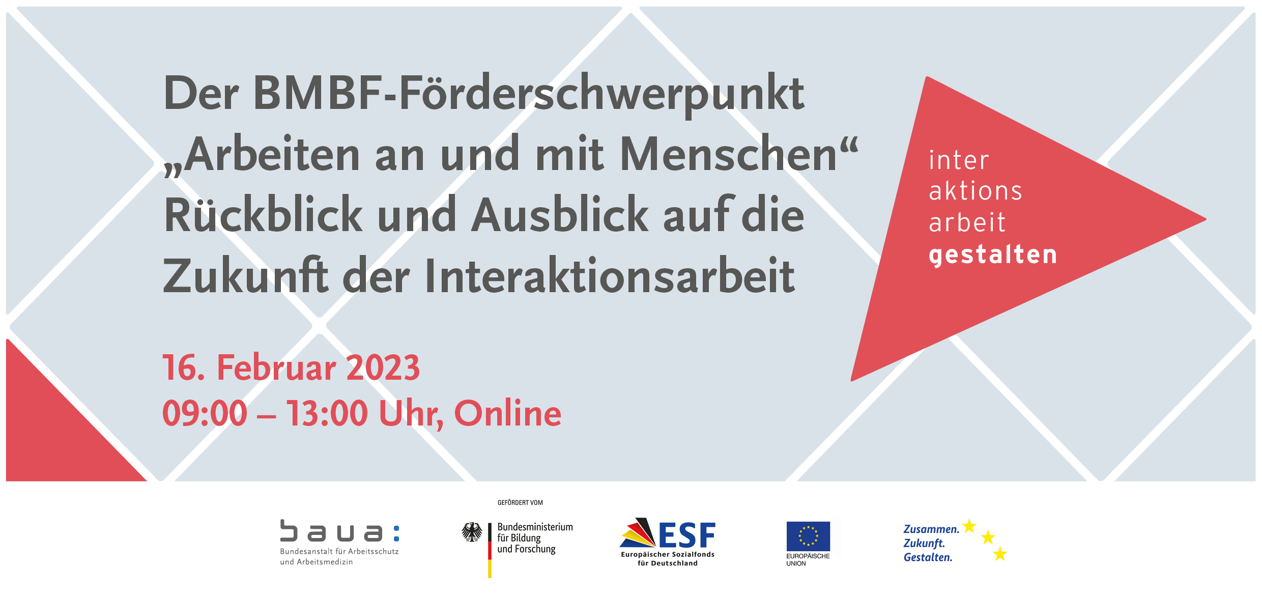 Der BMBF-Förderschwerpunkt "Arbeiten an und mit Menschen" – Rückblick und Ausblick auf die Zukunft der Interaktionsarbeit
