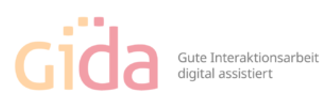 GIDA (verweist auf: Drei Fragen an GIDA – Gute Interaktionsarbeit digital assistiert)