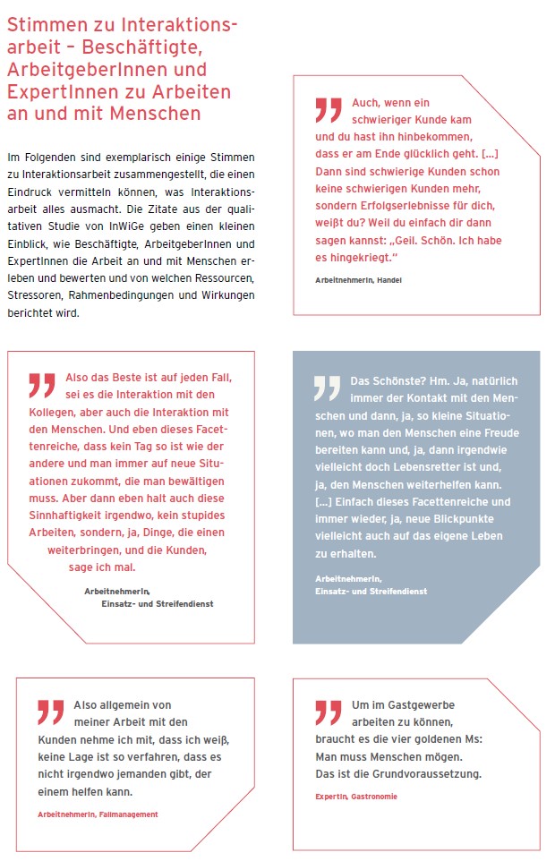 Zitate zu Interaktionsarbeit 1 Zitate zu Interaktionsarbeit 1