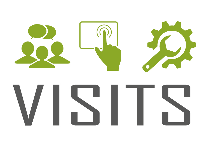 Logo des Projektes VISITS